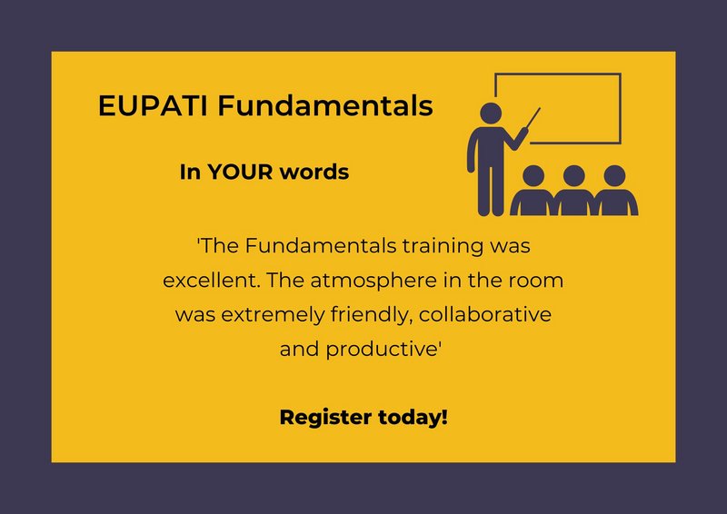 EUPATI patient and professionals training