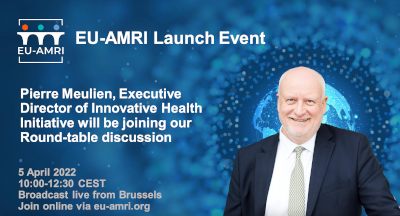 Pierre Mulien EU-AMRI launch event